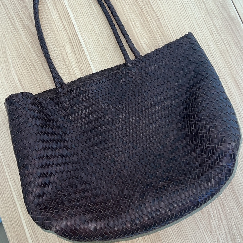 Madewell Transport Early Weekender Woven Tote